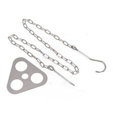 Lagerfeuer-Party H?ngendes Stativ Picknick-Stativ Edelstahl L?nge 85 Cm – Bild 14