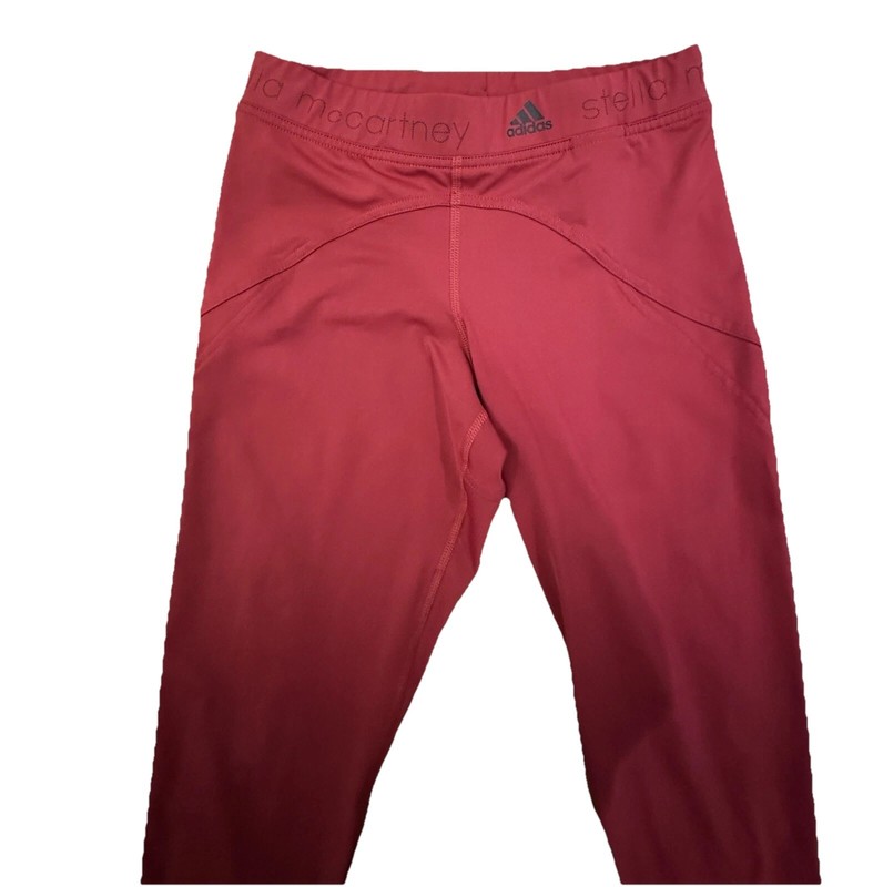 stella mccartney Adidas leggings XS Red Compression Workout Running