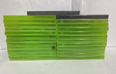Lot Of 25 Offical Microsoft Xbox 360 Empty Game Case Cases OEM Fast Free Ship