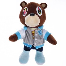 Peluche pupazzo Kanye West orsacchiotto peluche musica laurea orsacchiotto collezione