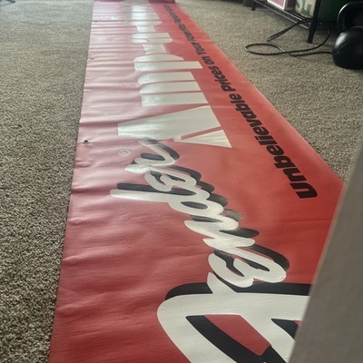 10ft 1990s Fender Guitars Amps Store Promotional Banner Amp A Thon Rare Huge