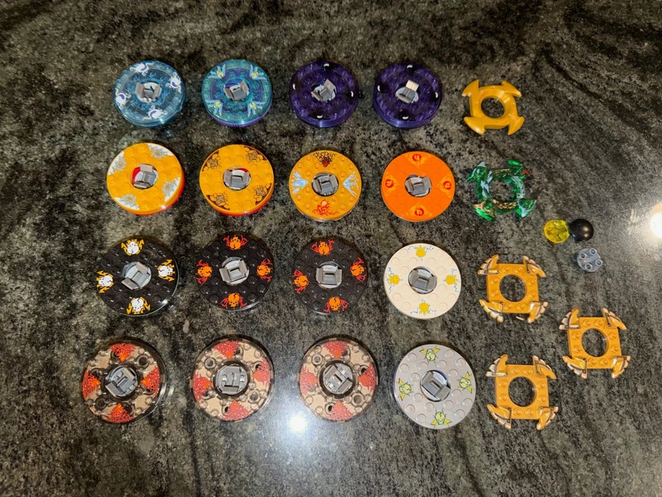 LEGO Ninjago Masters of Spinjitzu Lot of 16 Spinners! - Image 2 of 4