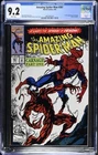 🕸AMAZING SPIDER-MAN #361 CGC 9.2*MARVEL COMICS 1992*WHITE PAGES*1ST CARNAGE*014