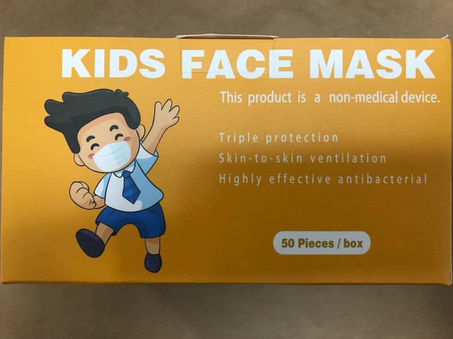 36pcs Yuhankimberly Child Face Mask Kids Disposable Mask For