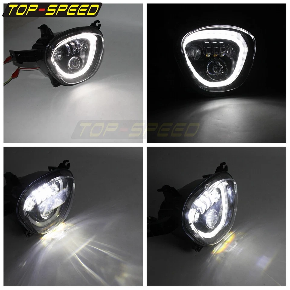 Faro LED luz alta baja para moto Suzuki Boulevard M90 M109R 2006-2022 Foto 2 de 4