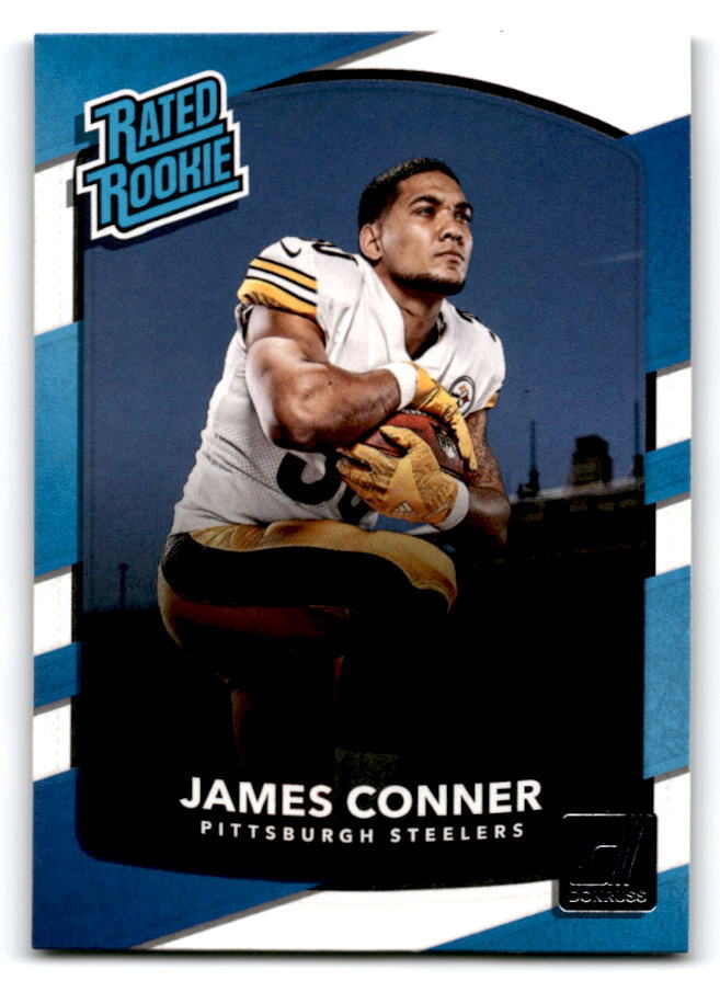 2017 Donruss Press Proof Blue # 322 James Conner