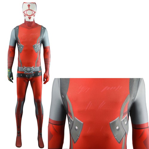 Yiga Clan Jumpsuit The Legend of Zelda Bodysuit Spandex Cosplay Halloween Party - Picture 7 of 15