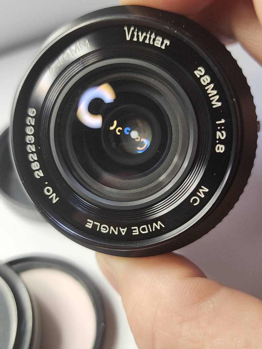 Vivitar 28mm f/2.8 MC Close Focus Lens - Close To Mint K/AR