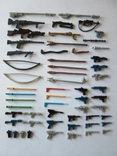 Lot of Star Wars Weapons For Vintage Figures Repros