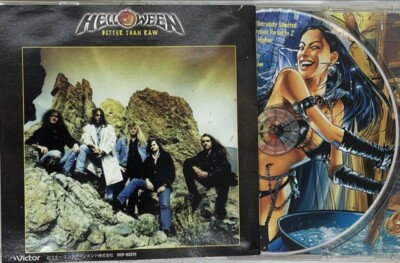 Better Than Raw by Helloween (CD, 1998) with sticker, heavy metal