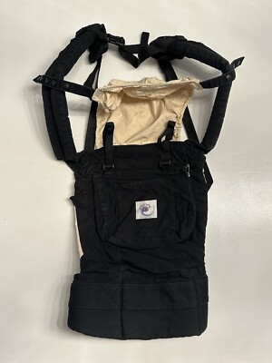Ergobaby Organic Ergo Baby Carrier Black ERGOBABY Ergo Baby