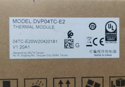 express delivery Delta PLC DVP04TC-E2 NEW