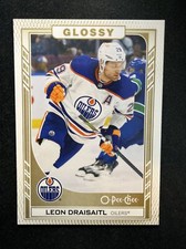 23-24 UD Series 2 Hockey Gold O-Pee-Chee Glossy R-41 Leon Draisaitl