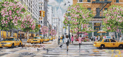 New York BU5049L Luca-S Counted Cross-Stitch Kit