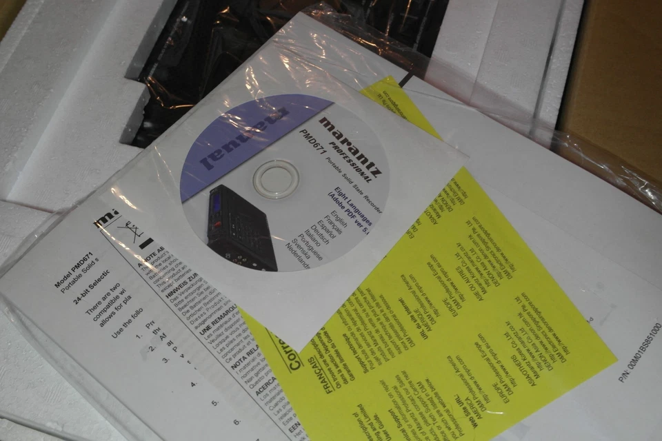 Marantz PMD671 PMD 671 96Khz/24Bits solid state recorder OVP NEUwertig !! - Bild 4 von 4