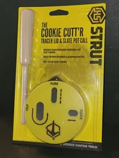 HUNTERS SPECIALTIES HS  STRUT COOKIE CUTT'R TRACER LID AND SLATE POT CALL
