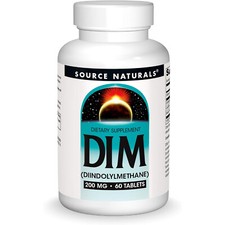 Source Naturals DIM, 200 mg, 60 Tablets