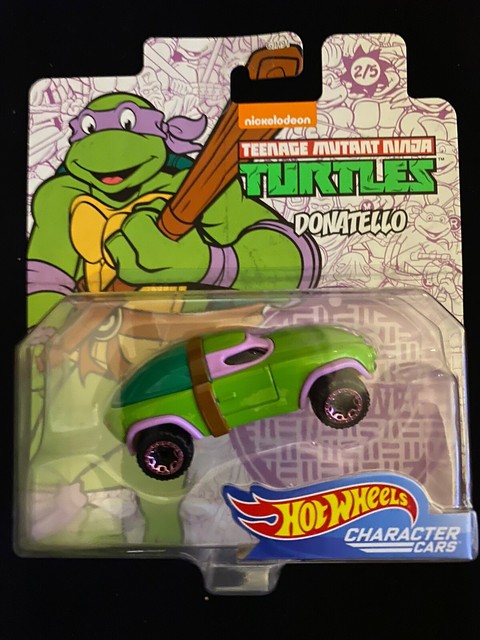 Hot Wheels 2020 Character Cars Donatello Teenage Mutant Ninja Turtles 2 of 5 for sale online | eBay