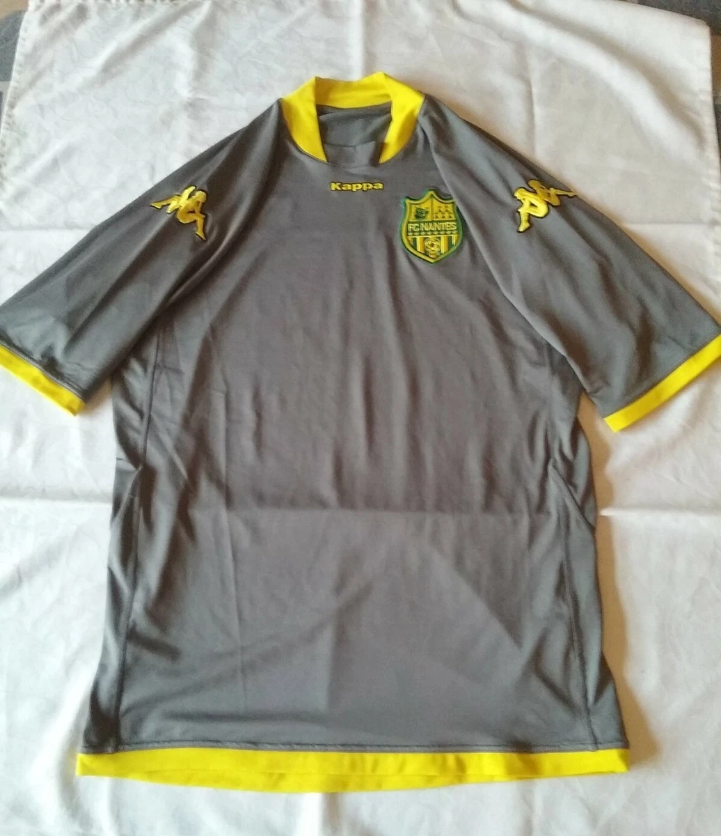 Maillot Domicile FC Nantes 2009/2010 Kappa - Jaune Taille XL - Neuf Avec étiquettes