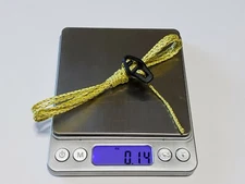 reflective tie out kit ultralight tarp corner ground ties