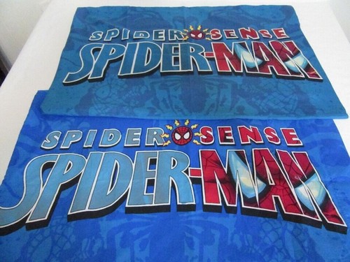 Pair of 2 Spiderman Twin Bed Pillowcase Spider-sense - Picture 2 of 2