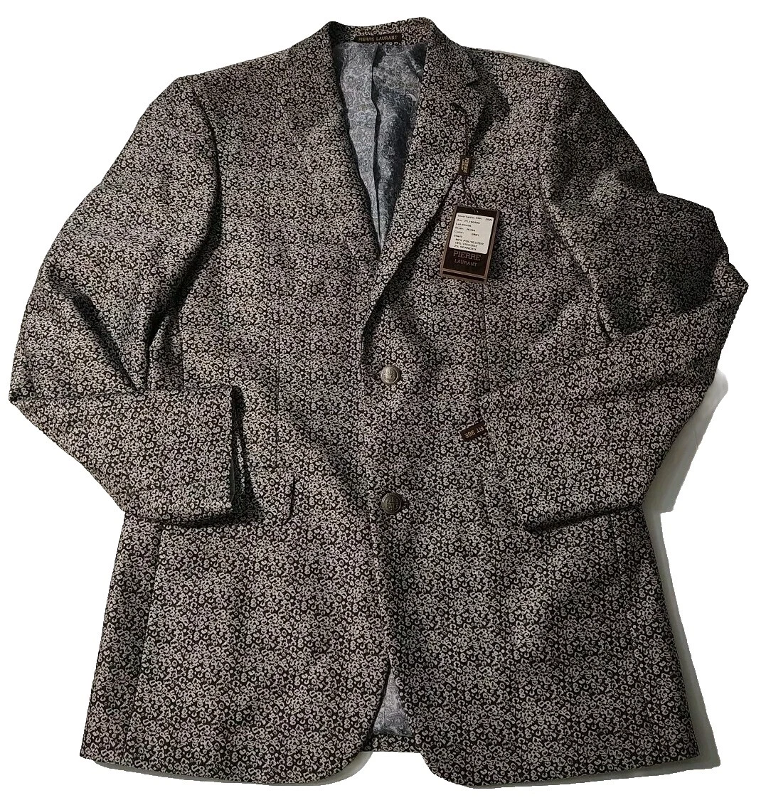 Patrón de Paisley Viscosa Blazers para hombres