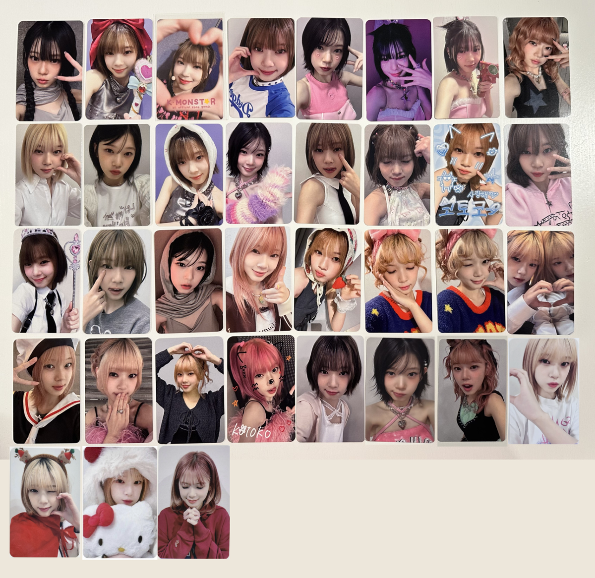 UNIS KOTOKO Curious Photocard POB Ktown4U JumpUp Withmuu Makestar