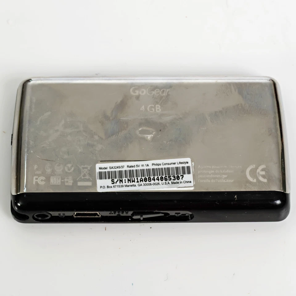 Philips GoGEAR портативный видео плеер 4GB музыкальный плеер MP3 MP4 - плохой Batt - работает - Изображение 3 из 3