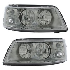 VW Transporter Headlights T5 Van 2003-2010 Twin Headlamps 1 Pair Left & Right