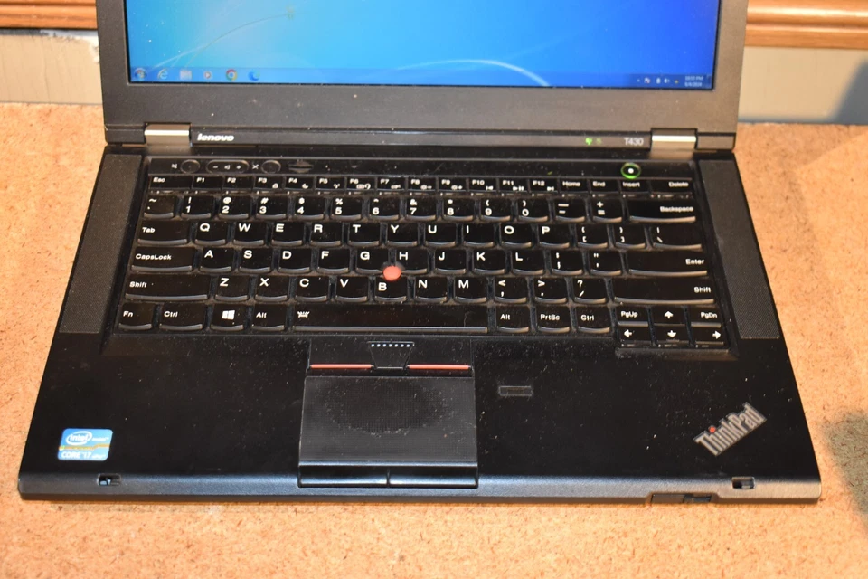 Lenovo ThinkPad T430 Core i7-3520M 2.9GHz 256GB SSD Windows 7 Pro 32-bit Webcam - Image 2 of 4