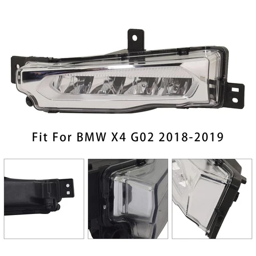 Luz antiniebla delantera izquierda LED 1 pieza para BMW X3 G01 G08 X4 G02 2018-2019 63177412527/ - Imagen 1 de 10