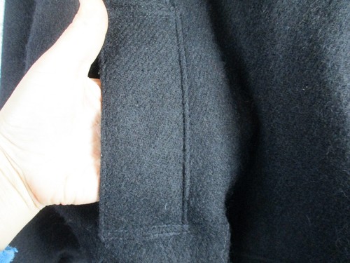 Australian Bluey mens/womens? Coat jacket black zip front 2xl pockets - Picture 4 of 7