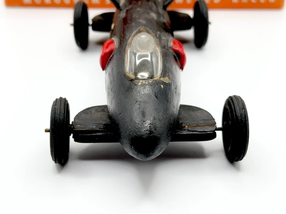 Vintage MONOGRAM MODELS Kit No. R-2 TERRA-JET Built Wood Futuristic Car SWEET! - Image 3 of 4
