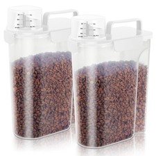 5Lbs Airtight Dog Cat Storage Container Portable with Upgraded Large Spout an...