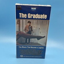 The Graduate VHS Tape Movie - Sealed 1987