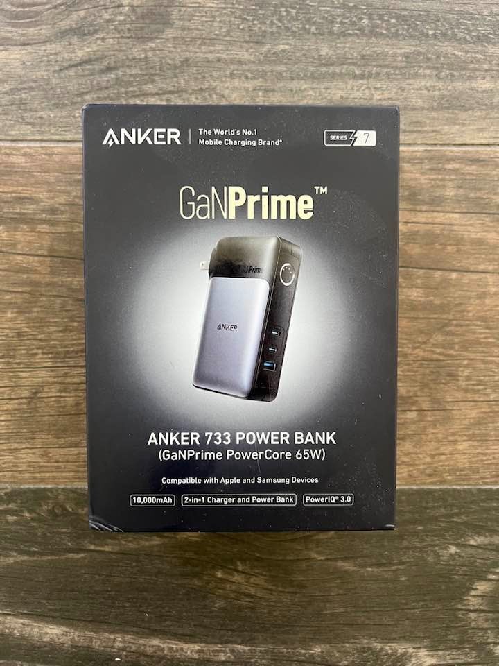 Anker 733 Power Bank GaNPrime PowerCore 65W USB-C Fast Charge