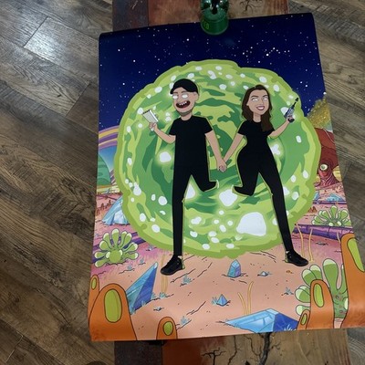 Rick And Morty Custome Poster