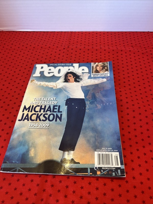 Michael Jackson  People Magazine Jul 13, 2009 Back Issue Front and back photos