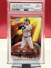 2025 Bowman Chrome - Meteoric Rise Aaron Judge #MR-4 Orange Refractor /25 PSA 8