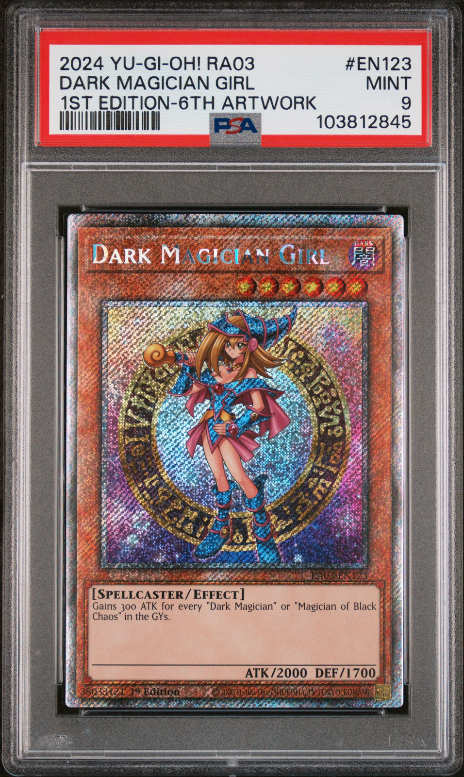 2024 YU-GI-OH! RA03-QUARTER CENTURY BONANZA #EN123 DARK MAGICIAN