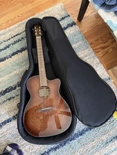 Alvarez Masterworks MDA77CEARSHB Acoustic/Electric Guitar Shadowburst w/ Case