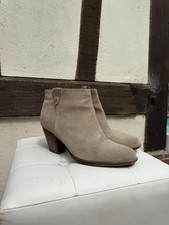 André bottines Femme en velours beige en pointure 39