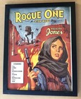 Alexey Kot Rogue One A Star Wars Story 1940's Poster Pulp Style 9"x12" Framed! — photo 1
