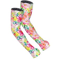 Gardening Sleeves,UV Protection Cooling Arm Large/Extra Large Spring Floral