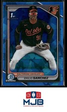 2024 Bowman Chrome Sapphire Edition Emilio Sanchez Prospects #BCP-241