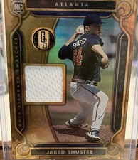 2023 Panini Chronicles - Gold Standard Swatches Jared Shuster #GSS-JS (MEM, RC)