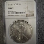 1995 American Silver Eagle Coin - NGC MS69