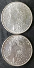 1887 and 1888 $1 Morgan Silver Dollars