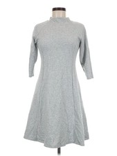 Uniqlo Women Gray Casual Dress M