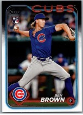 #US183 Ben Brown, Chicago Cubs - RC 2024 Topps Update